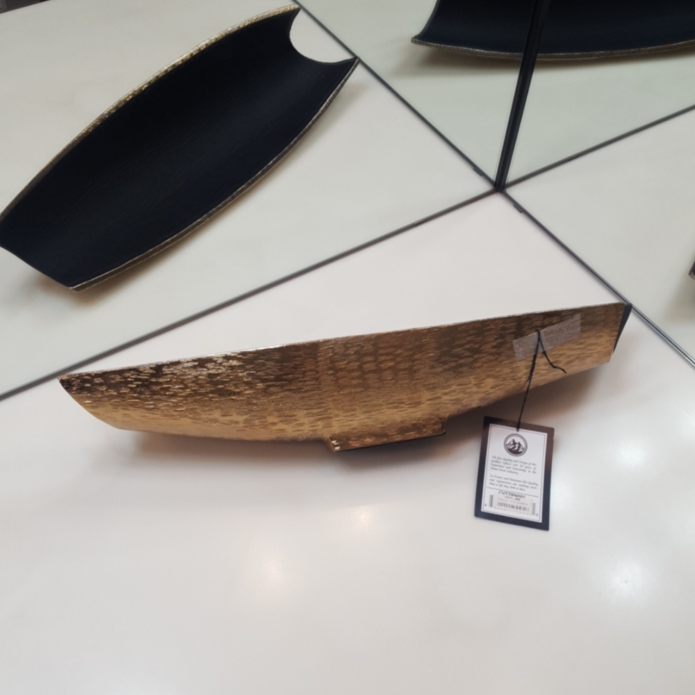 CRESTVIEW COLLECTIONS 18 INCH ZARA TWO TONE BOWL - Picture 2 of 7